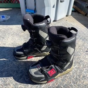 DC scout kids BOA snowboard boots size 3